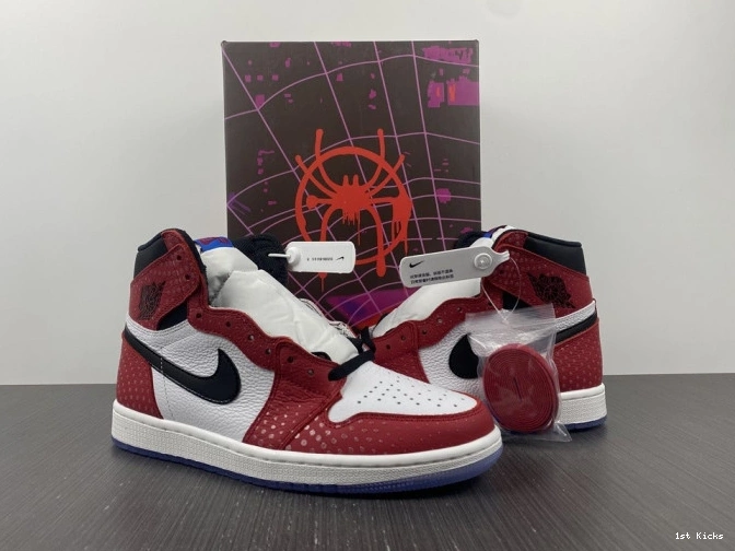 1st Kicks Air OG 555088-602 Origin Story 1 Jordan High Retro 0702